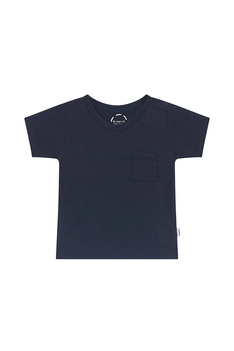 Bonds Short Sleeve Crew Tee - Nu Navy