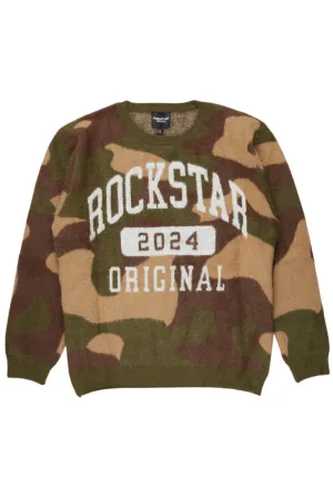 Cavell Camo Knit Sweater