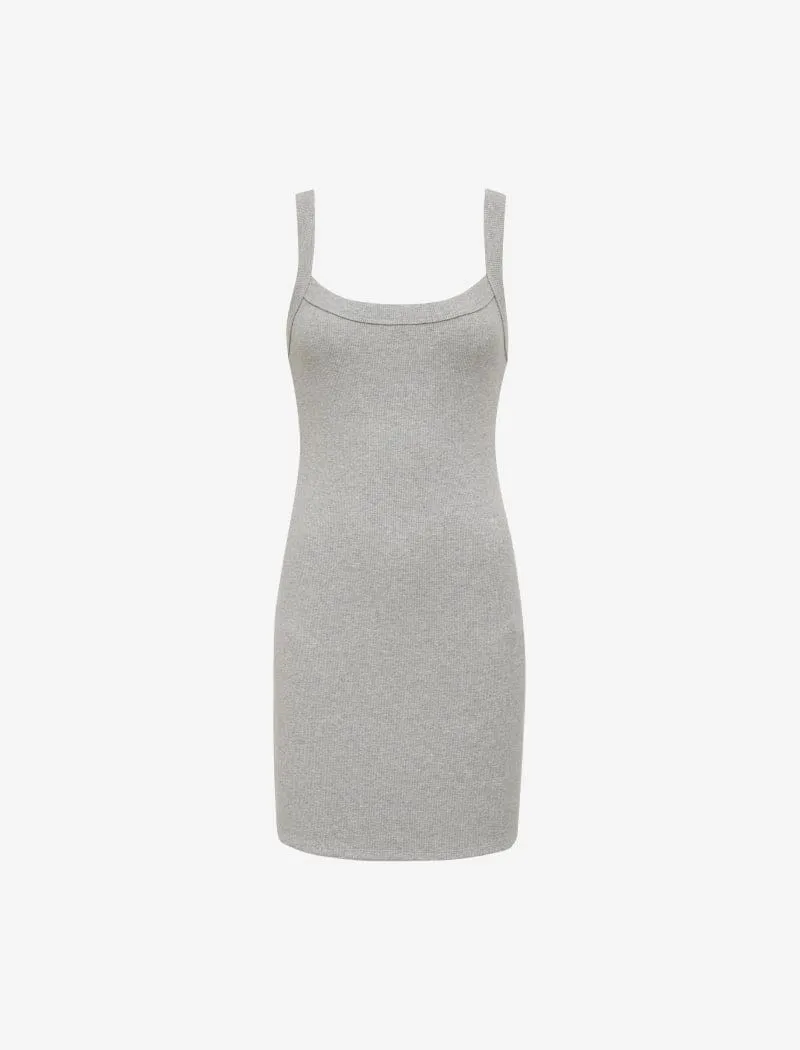 Core Mini Dress | Heather Gray