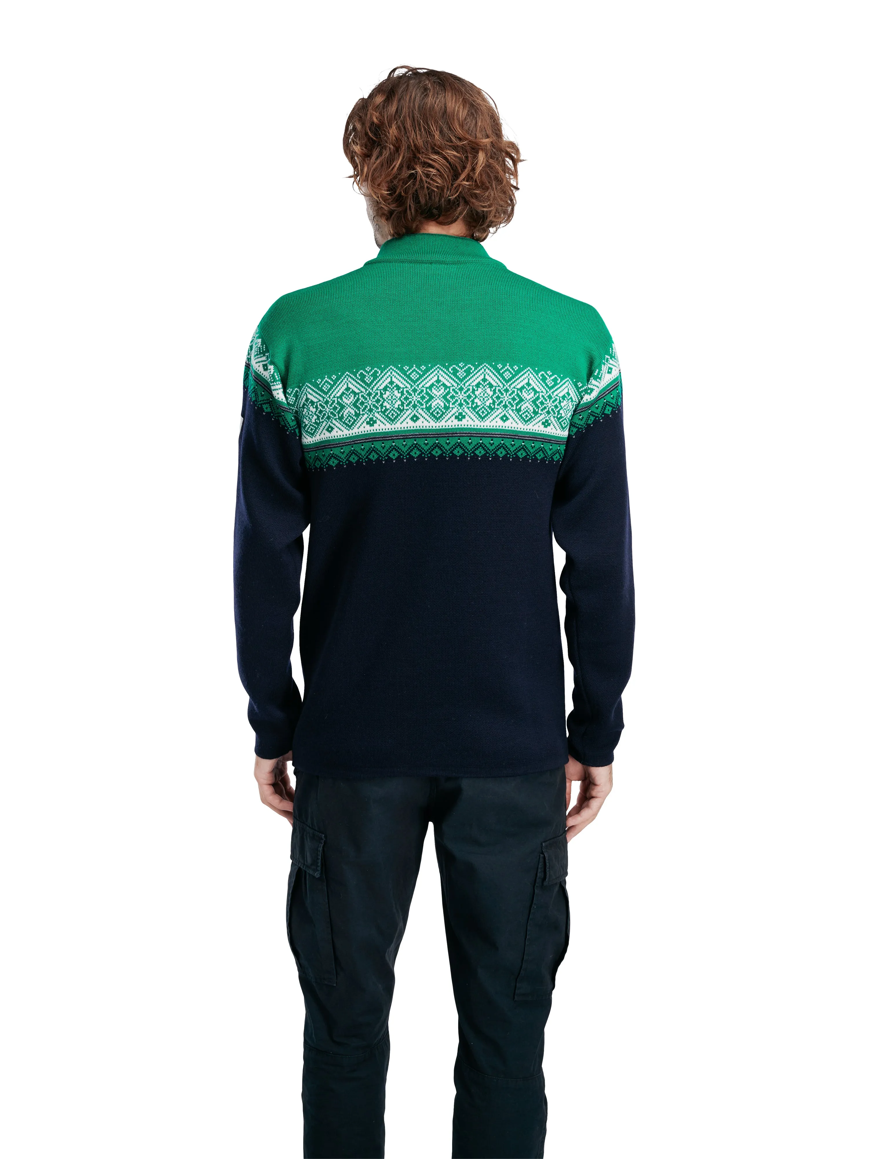 Dale Of Norway | Moritz Sweater | Men's | Navy/Bright Green