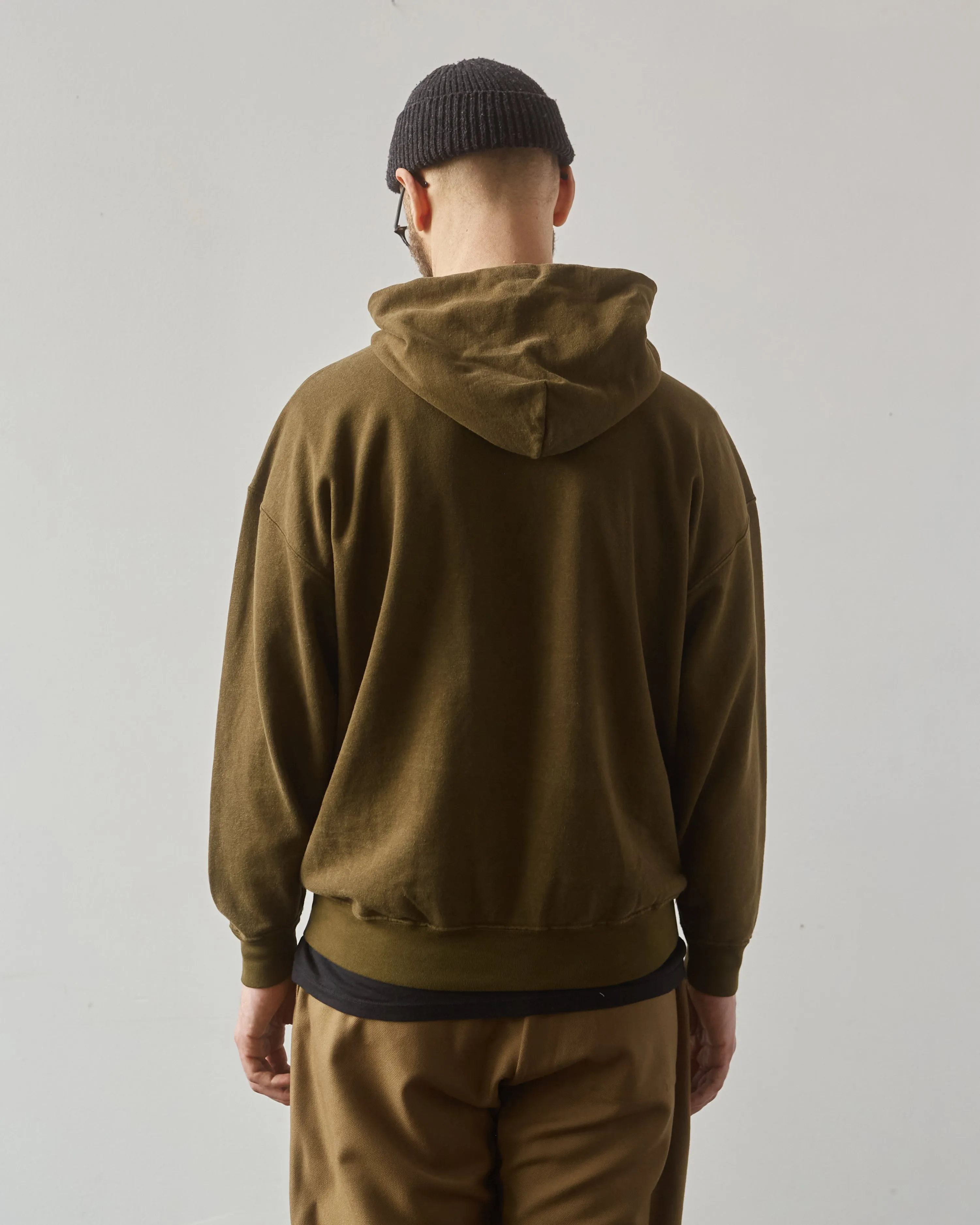 Evan Kinori Hooded Sweatshirt, Moss