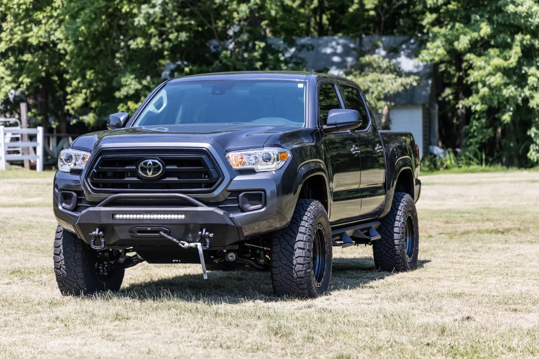 Front Bumper | Hybrid | 20" Blk DRL LED | Toyota Tacoma | 2016-2022