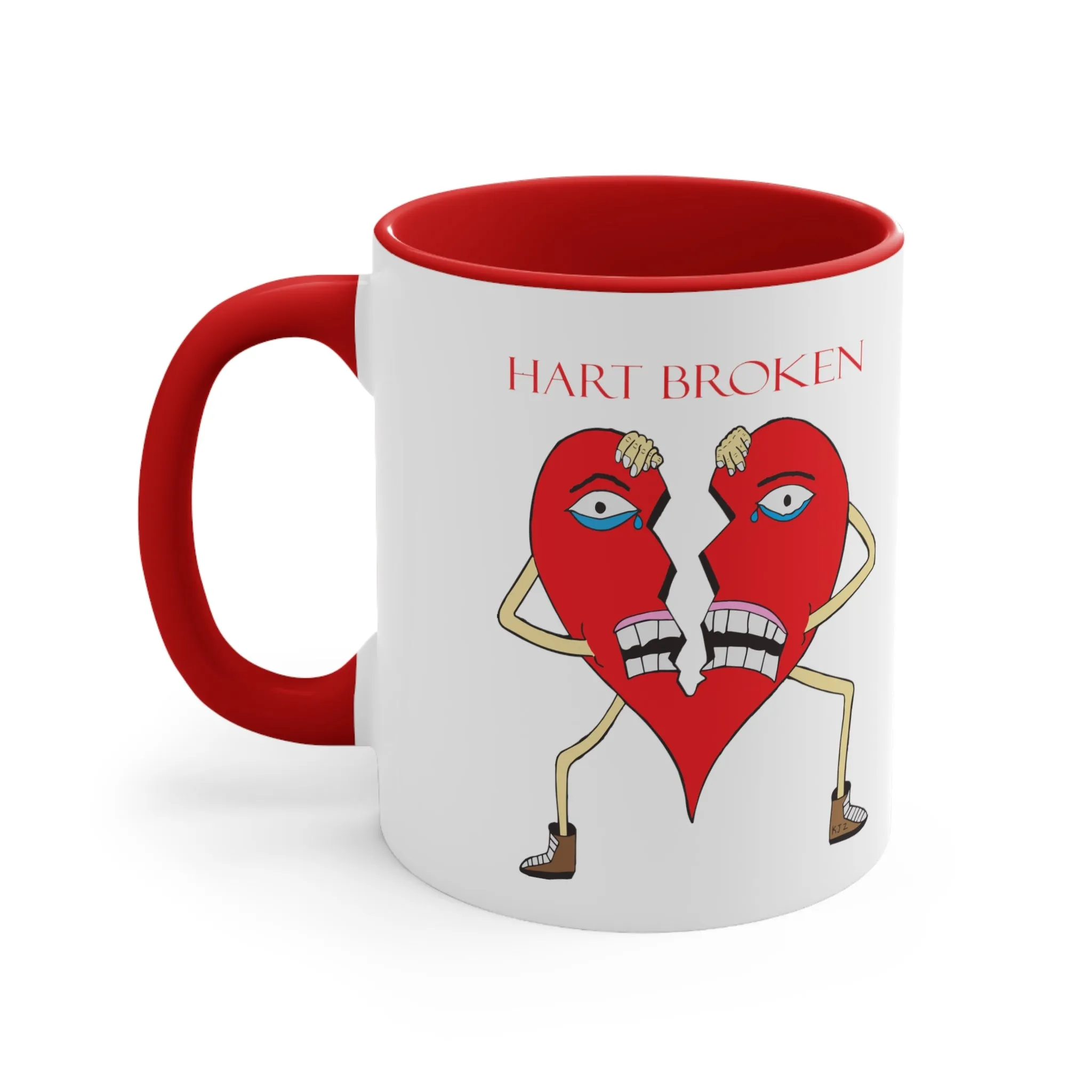 Heart Broken Coffee Mug, 11oz