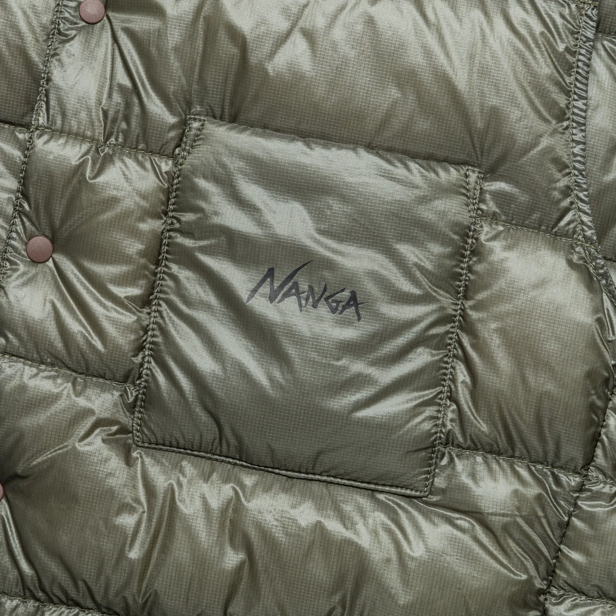 Inner Down Vest - Khaki