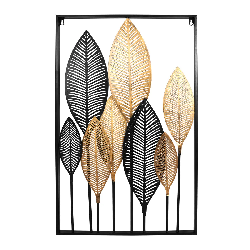 Large Metal Wall Art Hanging Leaf Tree of Life Home Decor Sculpture Garden