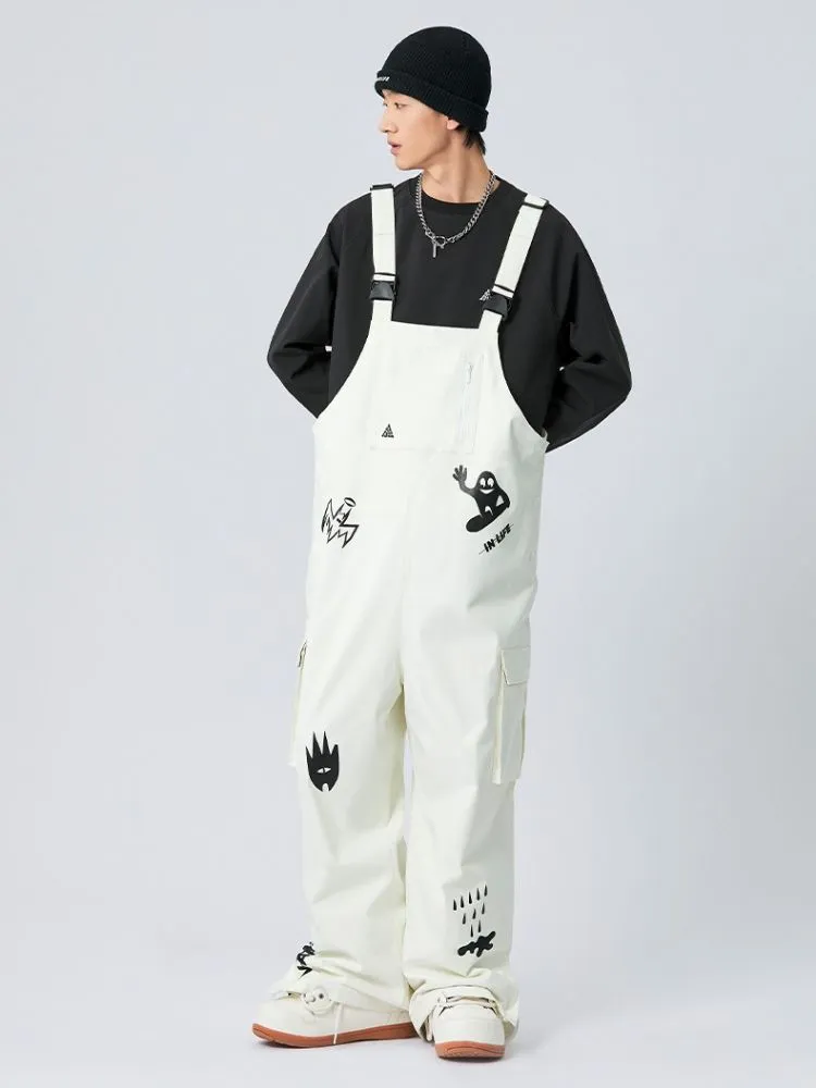 NANDN Graffiti Baggy Bibs - Unisex