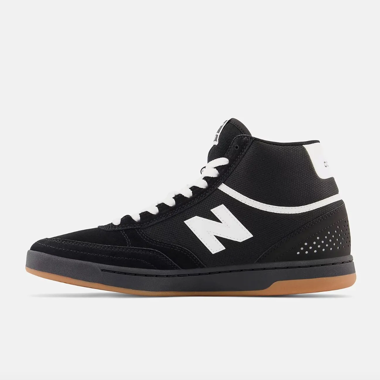 NB Numeric 440 High Shoe - Black/White