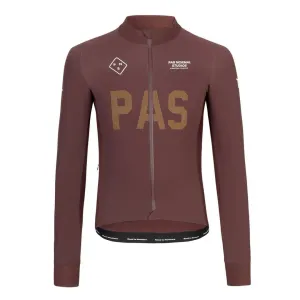 PAS NORMAL STUDIOS TKO Control Heavy Long Sleeve Jersey - Burgundy