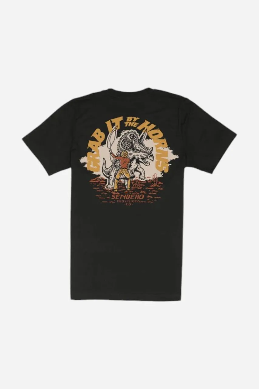 Sendero Triceratops T-Shirt Black