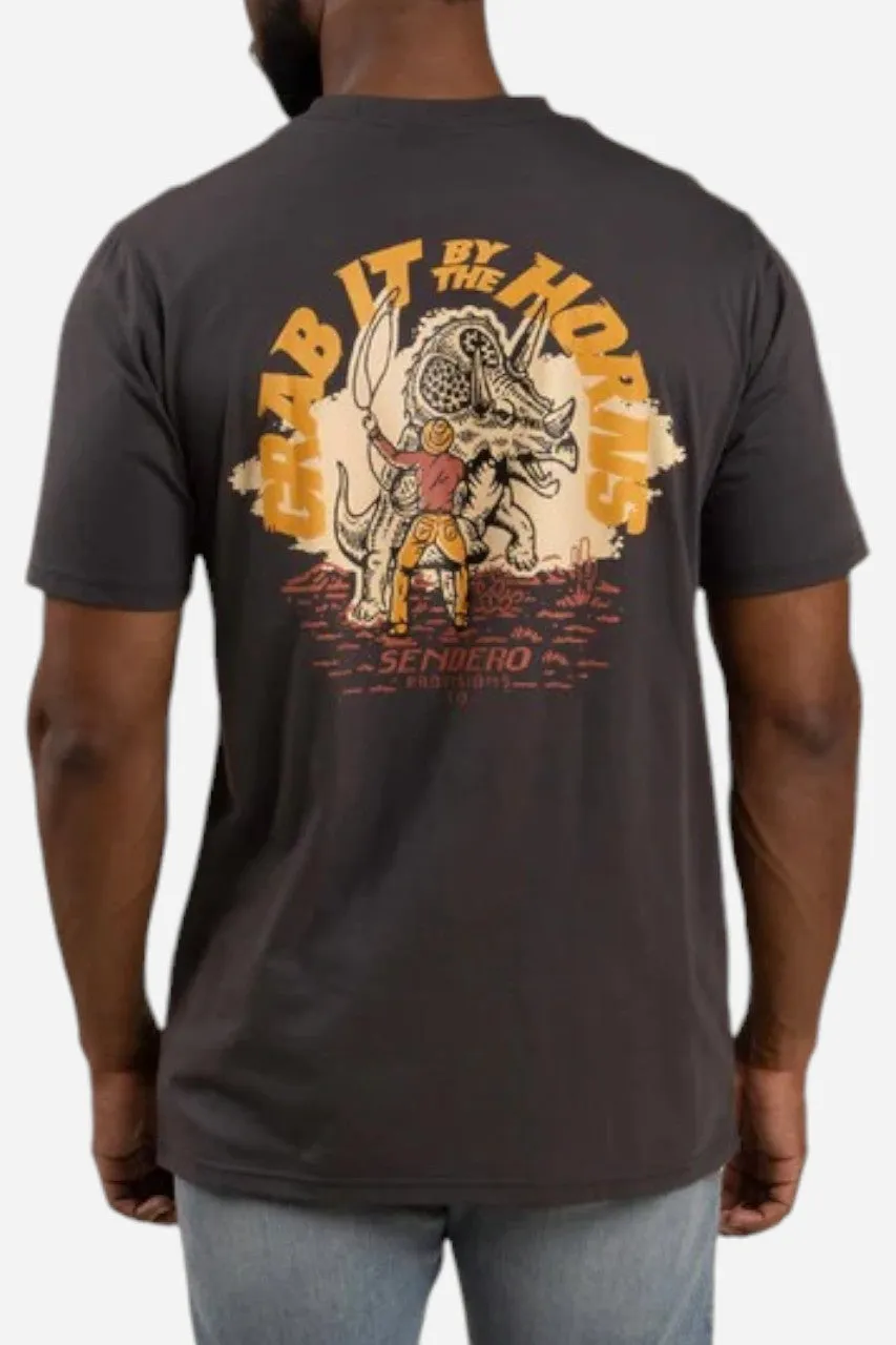 Sendero Triceratops T-Shirt Black