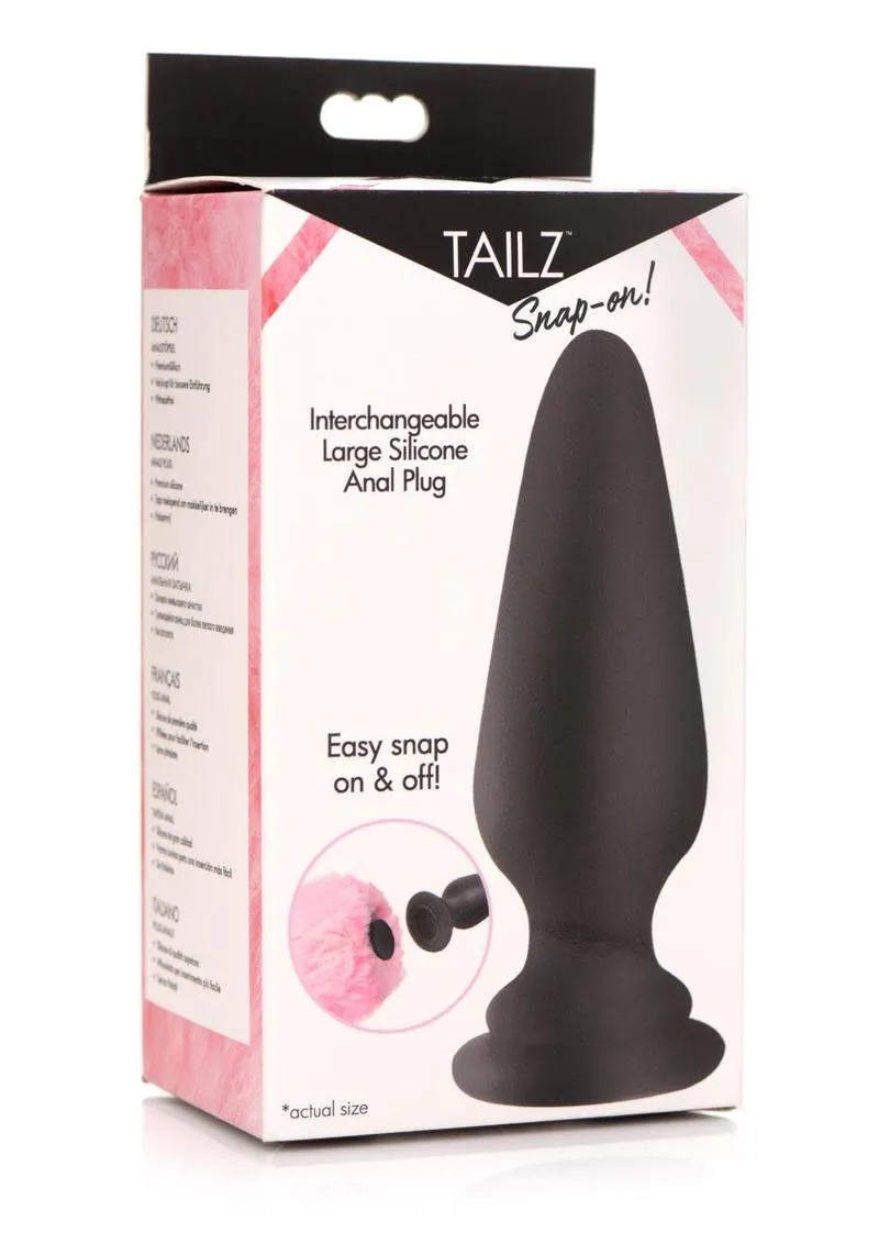 Tailz Snap-On Silicone Anal Plug