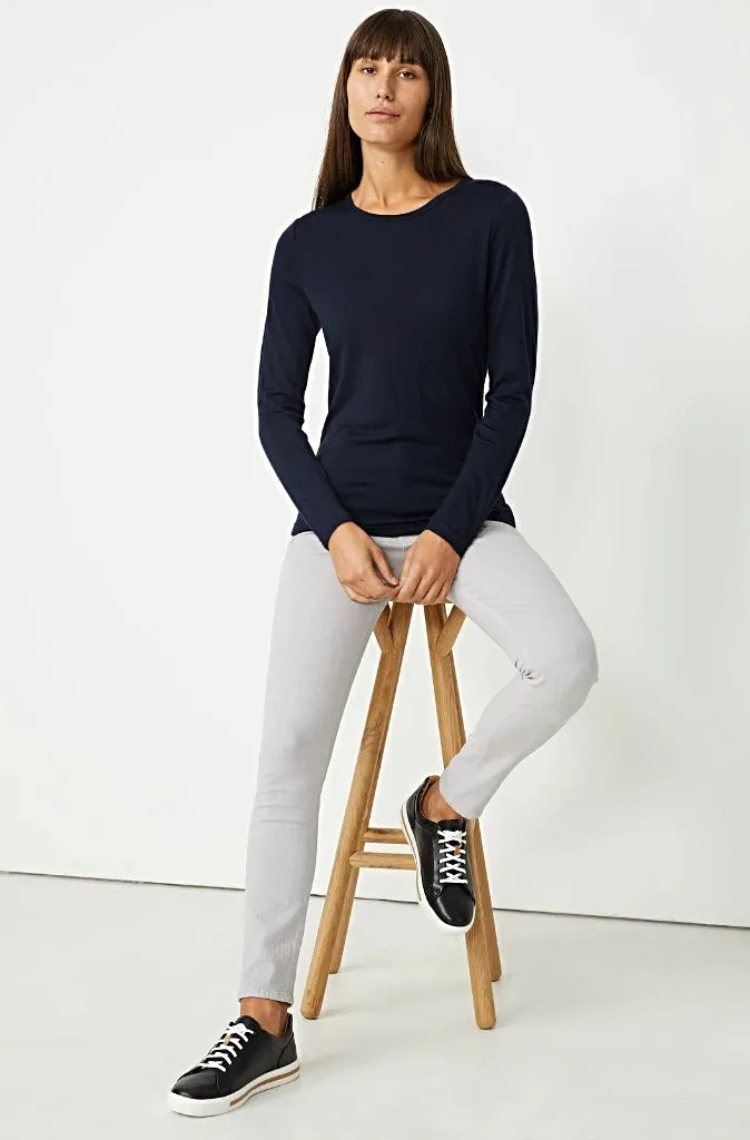 Toorallie Crew Neck Merino Tee - Various Colours