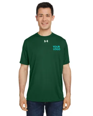 Under Armour Men's Tech Customized T-Shirts, Forest Green