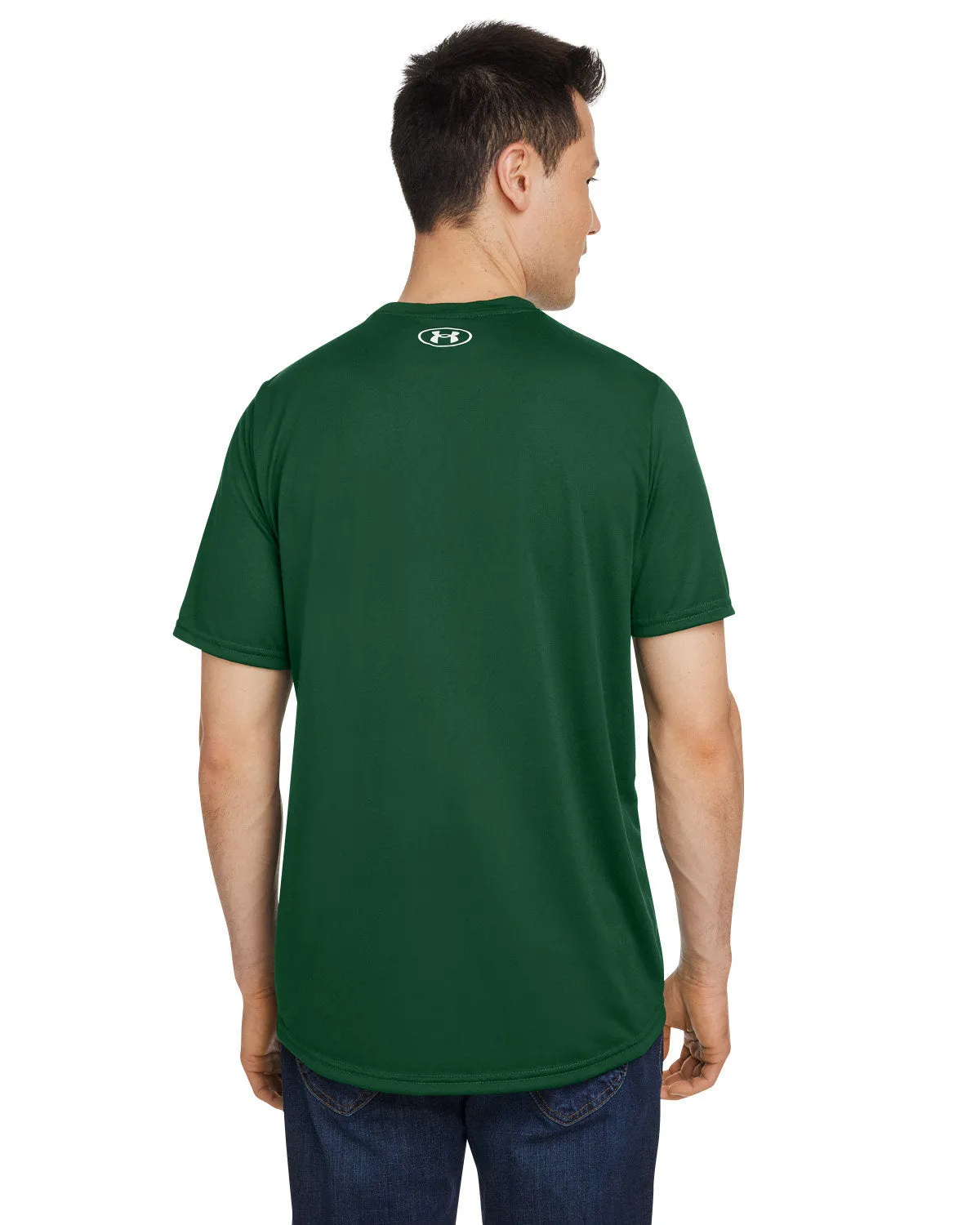 Under Armour Men's Tech Customized T-Shirts, Forest Green