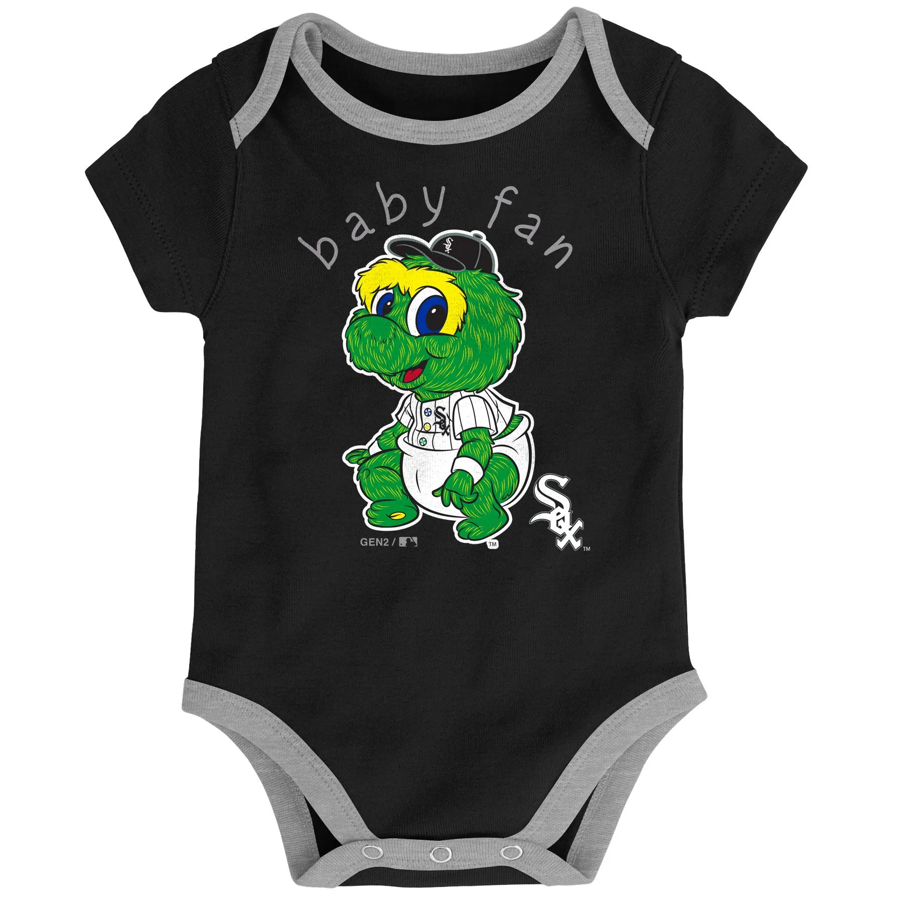 White Sox Baby Fan Mascot Creeper Set