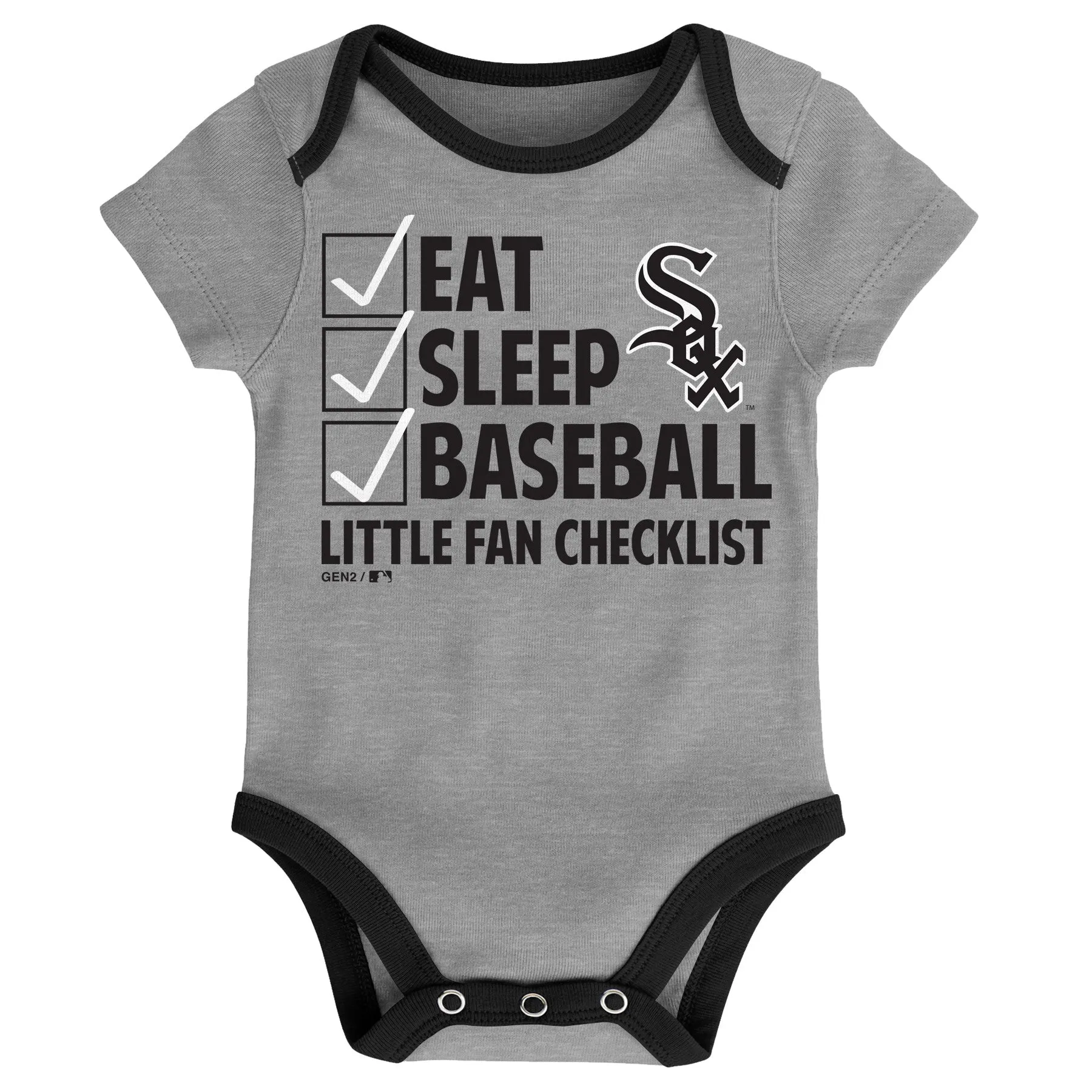 White Sox Baby Fan Mascot Creeper Set