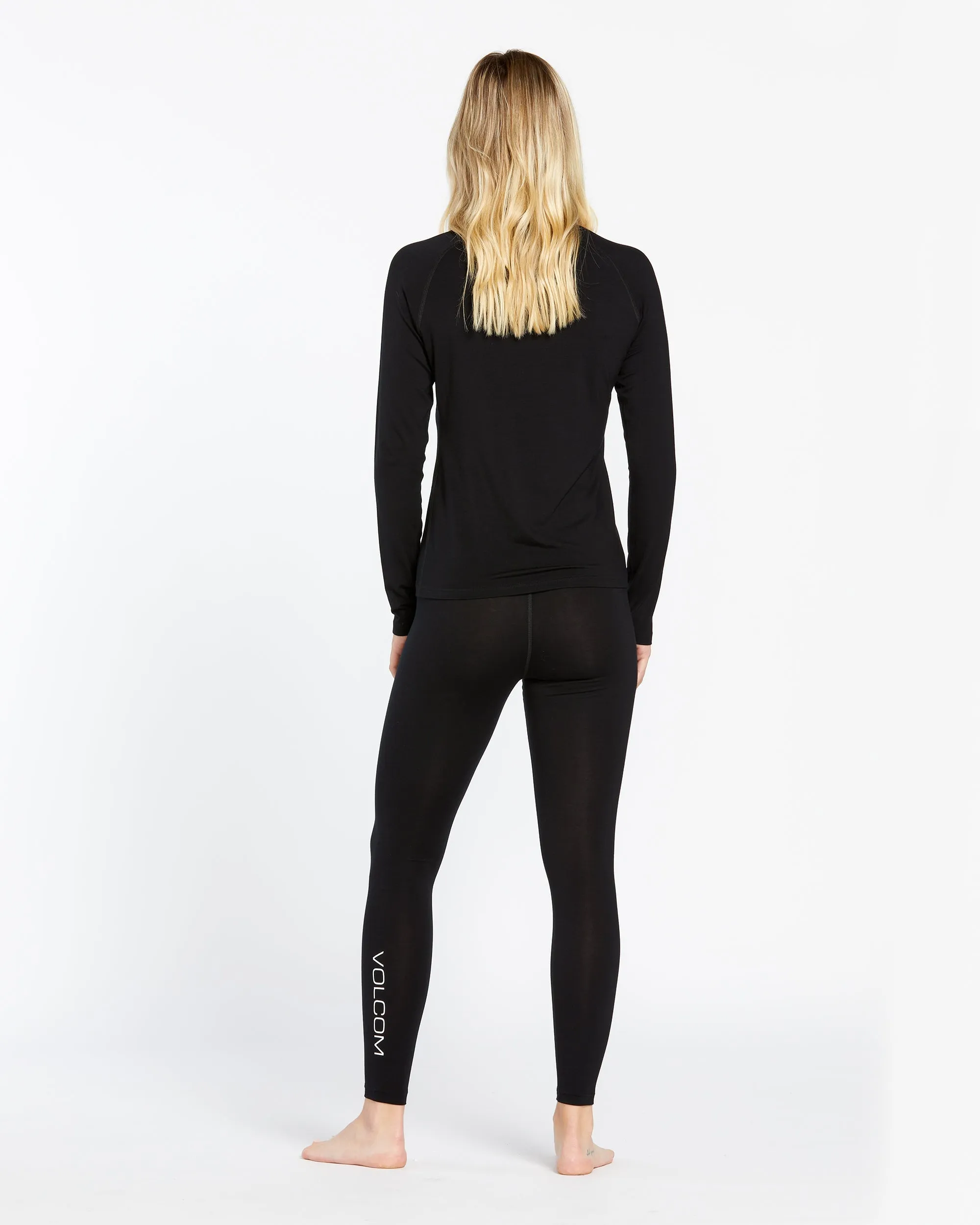 Womens Womens Merino Blend Pants - Black